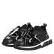 Dolce & Gabbana Μαύρα Λευκά Λογότυπα Παπούτσια Sneakers Sorrento