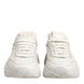 Dolce & Gabbana White DAYMASTER Calf Leather Sneakers Shoes