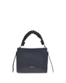 Coccinelle Black Calf Leather Bos Taurus Shoulder Bag