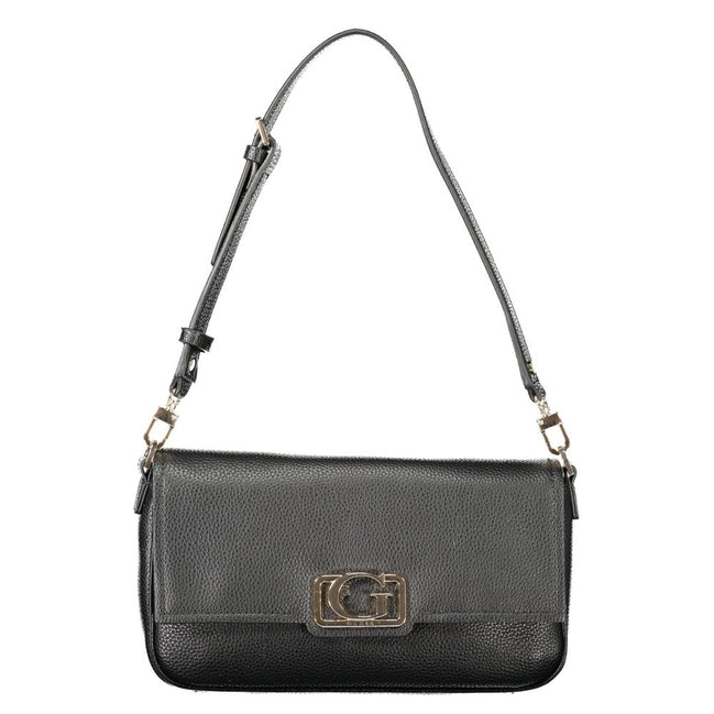 Γυναικεία Τσάντα Guess Jeans Nero Πολυουρεθάνης