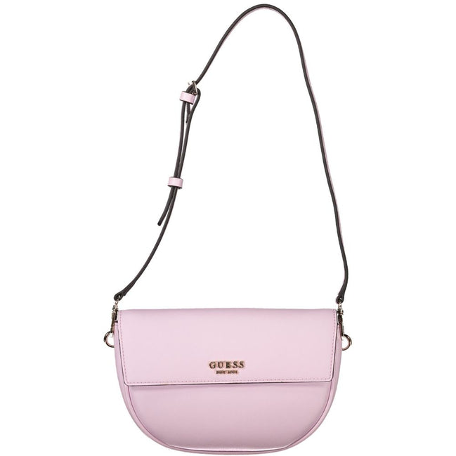 Τσάντα Γυναικεία Guess Jeans Rosa Πολυουρεθάνης