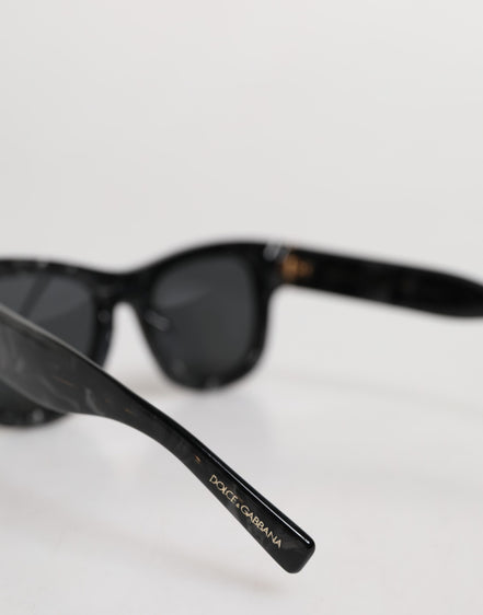 Dolce & Gabbana Pearl White Acetate Frame Domenico Deep Shades Sunglasses