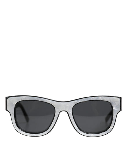 Γυαλιά Ηλίου Dolce & Gabbana DG4379 Domenico Shade με Περλέ Λευκό Κοκάλινο Σκελετό