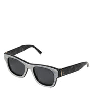 Dolce & Gabbana Pearl White Acetate Frame DG4379 Domenico Shade Sunglasses