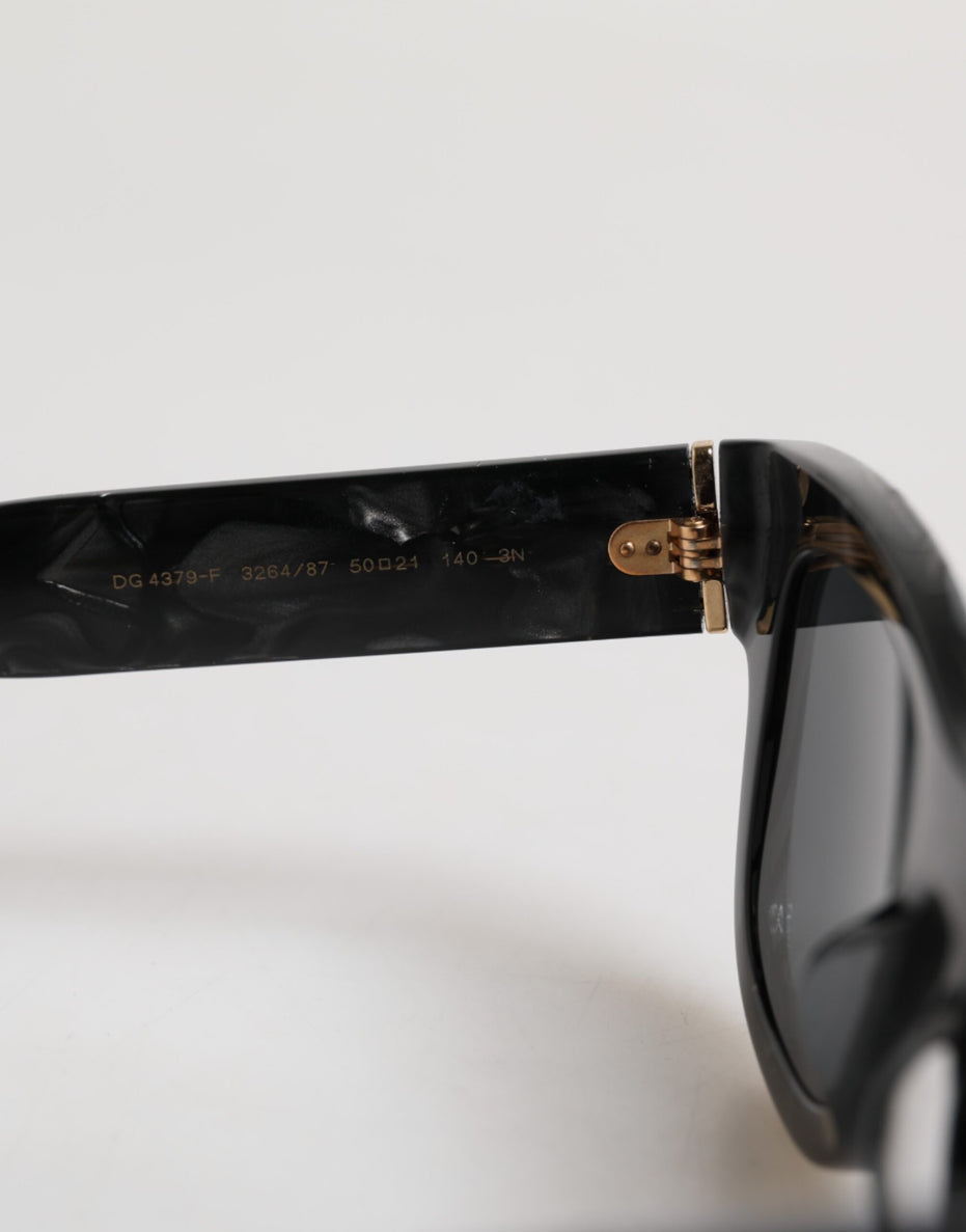Γυαλιά Ηλίου Dolce & Gabbana DG4379 Domenico Shade με Περλέ Λευκό Κοκάλινο Σκελετό