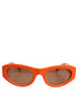 Γυαλιά Ηλίου Dolce & Gabbana Orange Reborn To Live Oval Frame Logo