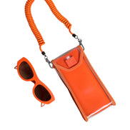 Dolce & Gabbana Orange Reborn To Live Oval Frame Logo Eyewear Sunglasses