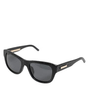 Dolce & Gabbana Black Leather Frame DG4177 Tinted Lens Sunglasses