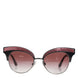 Dolce & Gabbana Μαύρα Ροζ Καθρέφτη Γυαλιά Ηλίου Cat Eye DG6109 με πούλιες