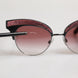 Dolce & Gabbana Μαύρα Ροζ Καθρέφτη Γυαλιά Ηλίου Cat Eye DG6109 με πούλιες