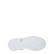 Dolce & Gabbana White Leather Low Top Sneakers