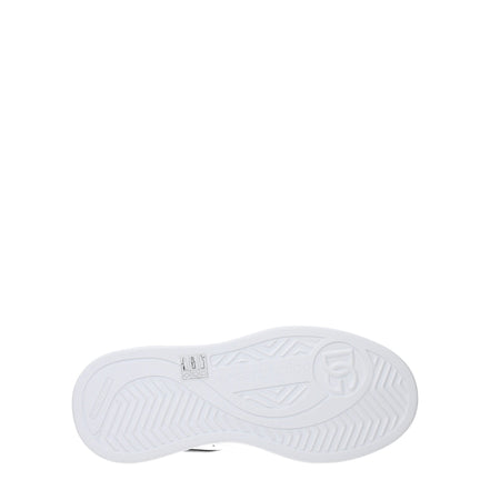 Dolce & Gabbana White Leather Low Top Sneakers