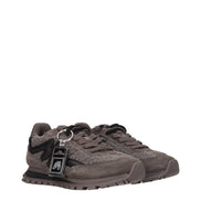 Chunky sneakers Marc Jacobs από γκρι γούνα