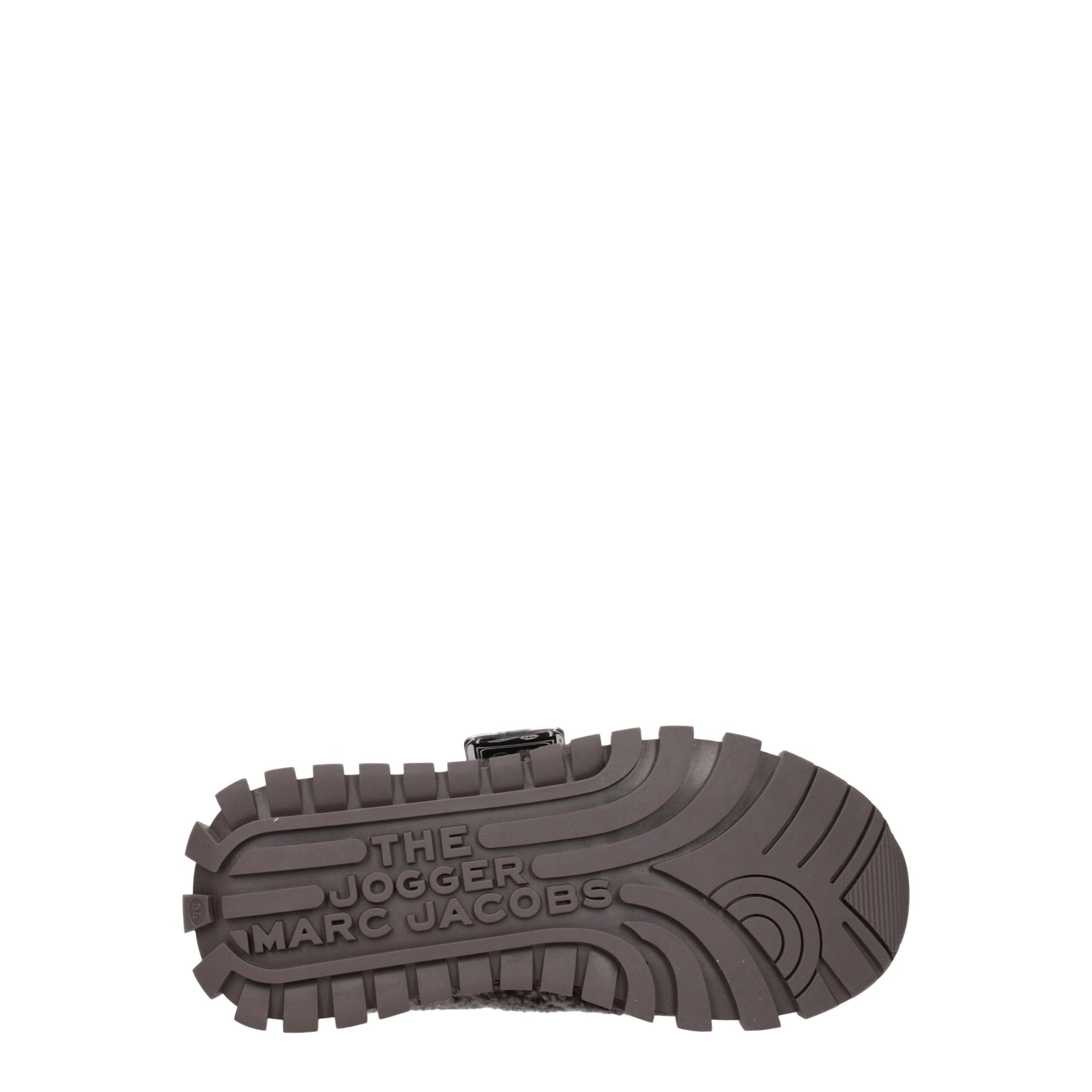 Chunky sneakers Marc Jacobs από γκρι γούνα