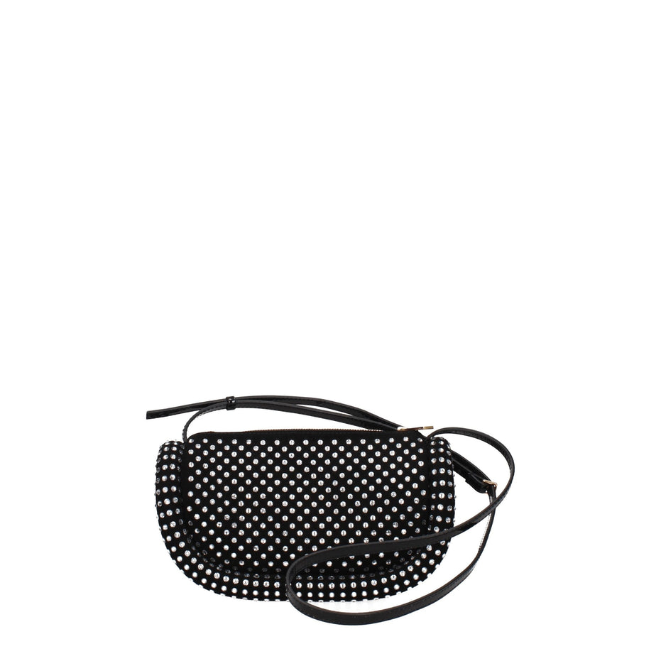Jw Anderson Black Leather Crossbody Bag