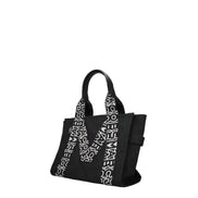Τσάντα ώμου Marc Jacobs μαύρη από ύφασμα  