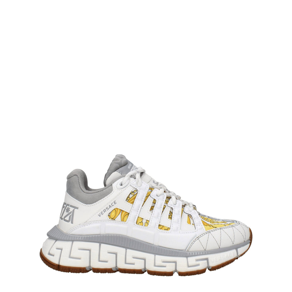 Αθλητικά Sneakers Versace από Μπλε Ύφασμα