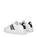Μπλε δερμάτινα sneakers χαμηλού ύψους Versace