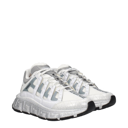 Versace Λευκά Αθλητικά Sneakers από Ύφασμα