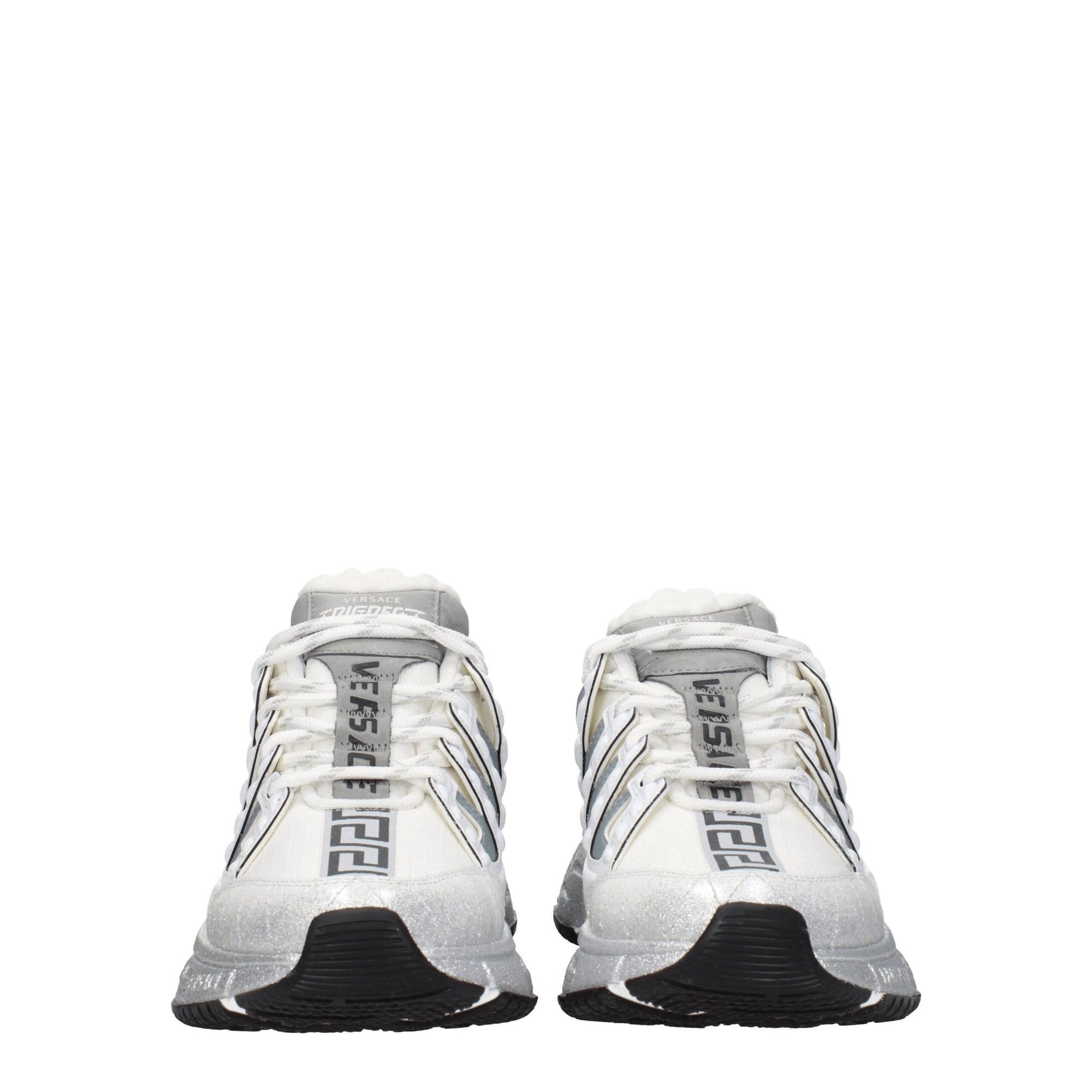 Versace Λευκά Αθλητικά Sneakers από Ύφασμα