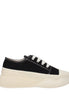 Stella McCartney Black Fabric Chunky Sneakers