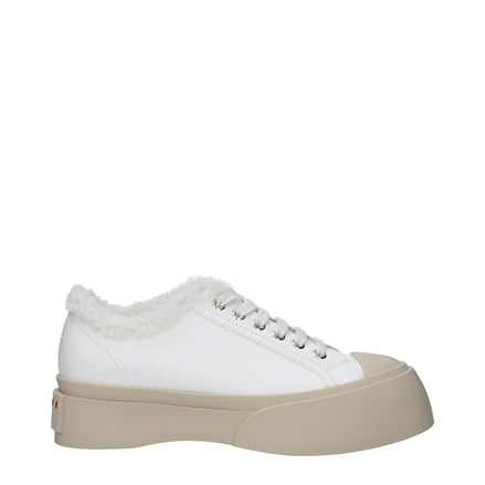 Marni Μπλε Δερμάτινα Low Top Sneakers