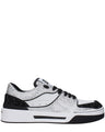 Dolce & Gabbana White Leather Low Top Sneakers