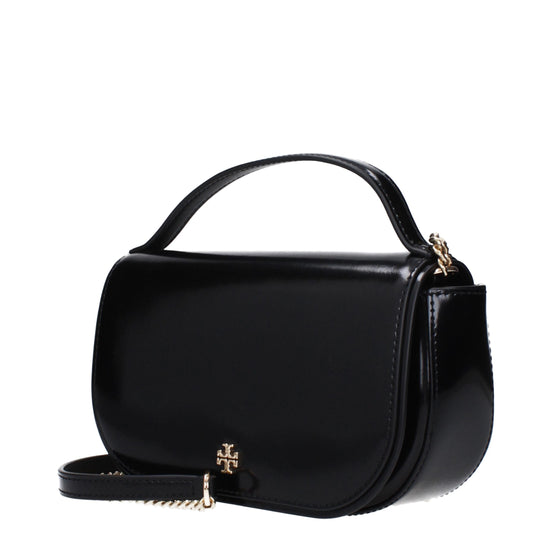 Τσάντα Χειρός Tory Burch Μαύρο Δέρμα