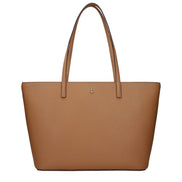 Tory Burch Brown Leather Shoulder Bag