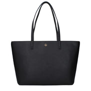Τσάντα Ώμου Tory Burch Μαύρο Δέρμα