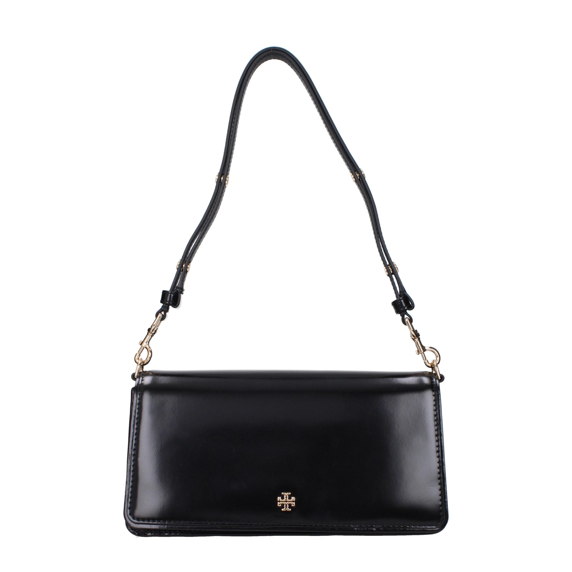 Τσάντα Ώμου Tory Burch Μαύρο Δέρμα