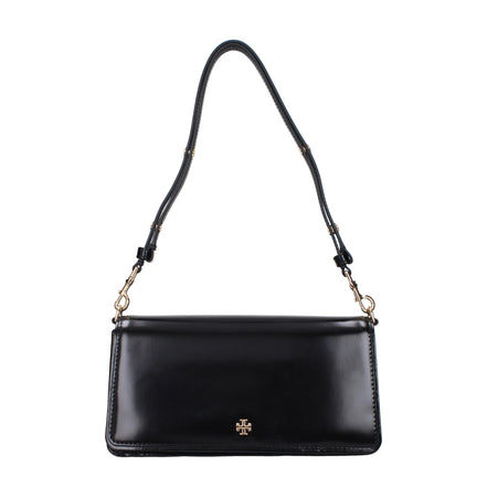 Τσάντα Ώμου Tory Burch Μαύρο Δέρμα