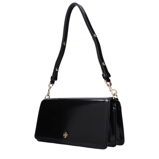 Τσάντα Ώμου Tory Burch Μαύρο Δέρμα