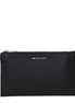 Michael Kors Black Leather Clutch Bag