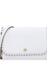 Tory Burch White Leather Clutch Bag