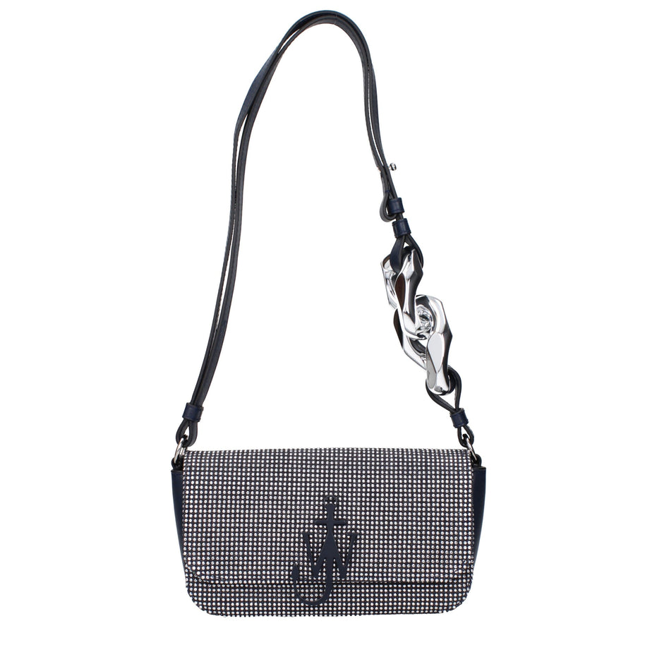 Jw Anderson Γυναικεία Τσάντα Ώμου Blue Fabric