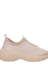 Miu Miu Beige Fabric Sneakers