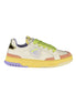Blauer White Polyurethane Women Sneaker