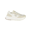Blauer White Polyurethane Women Sneaker