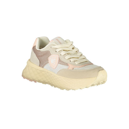Γυναικείο αθλητικό παπούτσι Blauer Beige από πολυουρεθάνη