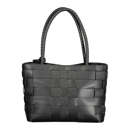 Γυναικεία Τσάντα Guess Jeans Nero Πολυουρεθάνη