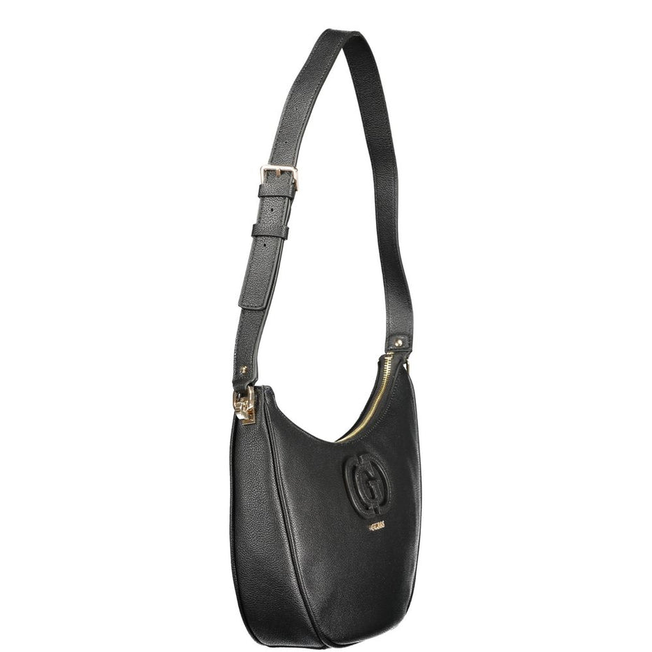 Γυναικεία Τσάντα Guess Jeans Nero Πολυουρεθάνη