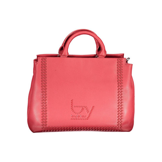 BYBLOS Beige Polyurethane Women Handbag