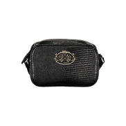 La Martina Black Polyurethane Women Handbag
