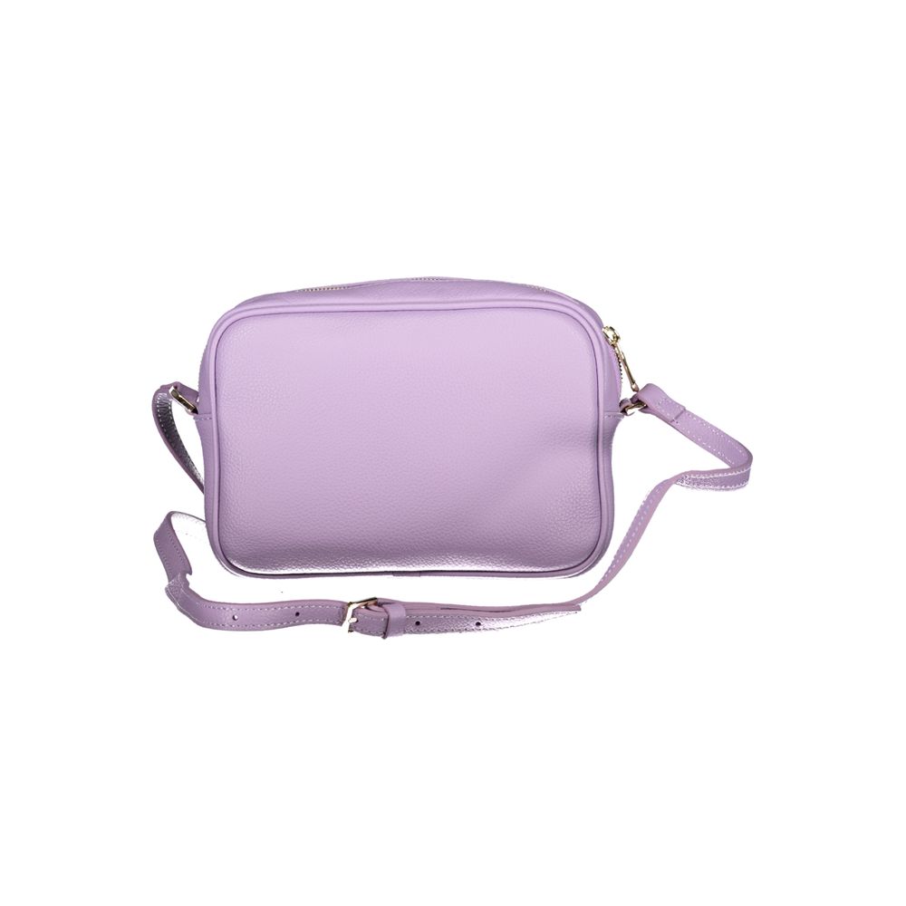 Patrizia Pepe Violet Faux-Leather Shoulder Bag