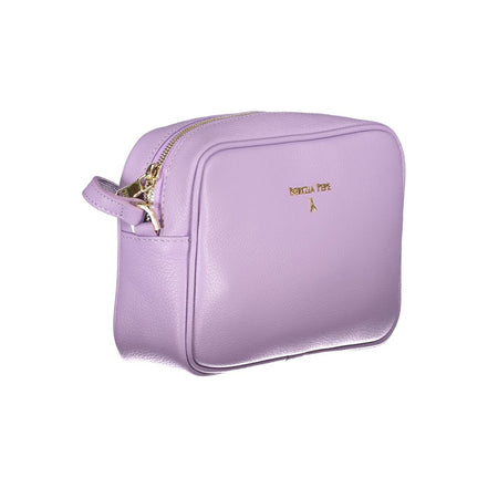 Patrizia Pepe Violet Faux-Leather Shoulder Bag