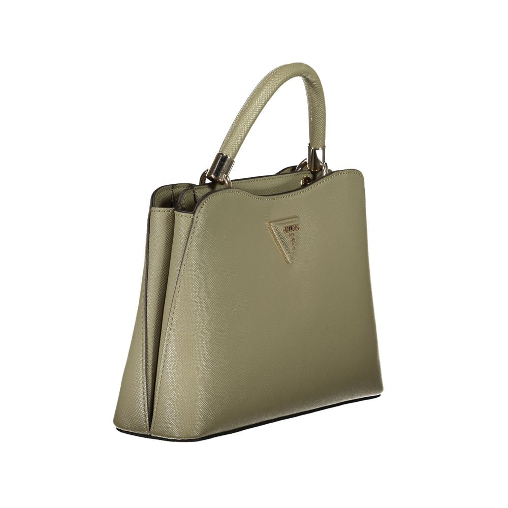 Τσάντα Γυναικεία Guess Jeans Verde Πολυουρεθάνη