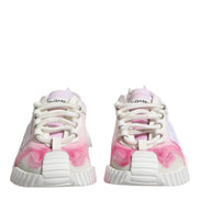 Dolce & Gabbana White NS1 Lace Up Low Top Sneakers Shoes