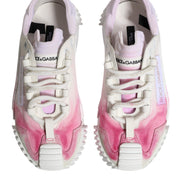 Dolce & Gabbana White NS1 Lace Up Low Top Sneakers Shoes