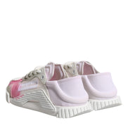 Dolce & Gabbana White NS1 Lace Up Low Top Sneakers Shoes